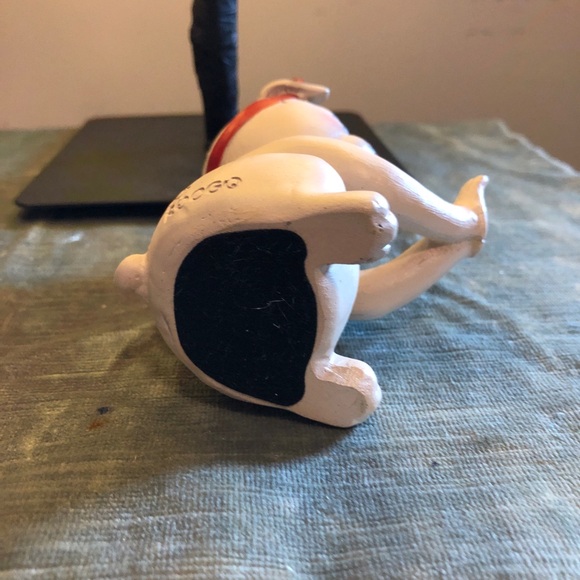 Cute Pug Figurine with Red Bow - Picture 6 of 7